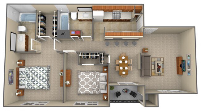 Unit 1806 1806 floor plan
